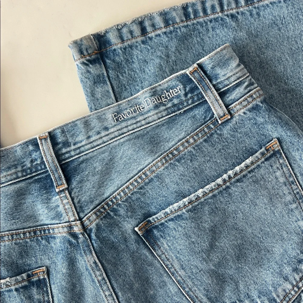 Favorite Daughter THE OLLIE LOW RISE ULTIMATE BAGGY WIDE LEG Jeans London 31 - Picture 12 of 12